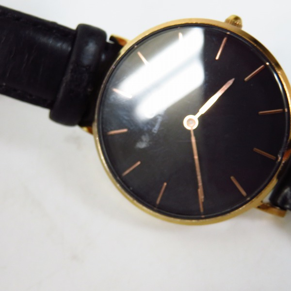 実際に弊社で買取させて頂いたDaniel Wellington/ダニエルウェリントン CLASSIC PETITE SHEFFIELD 32mm B32R1 クォーツ/ウォッチ/腕時計の画像 5枚目