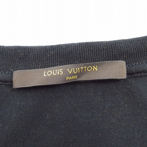 実際に弊社で買取させて頂いたLOUIS VUITTON×fragment design ワッペン Tシャツ ルイヴィトン フラグメント/Lの画像 2枚目