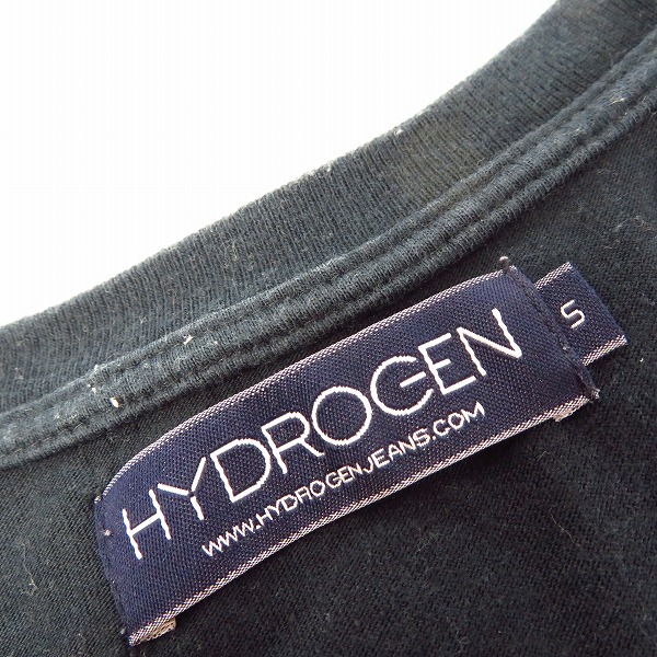 実際に弊社で買取させて頂いたHYDROGEN/ハイドロゲン ワッペン付 ハーフスリーブ/半袖 カットソー/Tシャツ Size：XS/S 3点セットの画像 2枚目