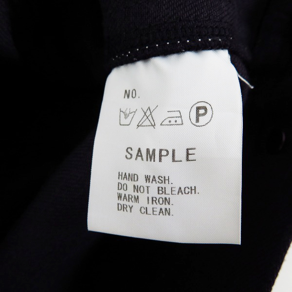 実際に弊社で買取させて頂いた【サンプル品】FACTOTUM/ファクトタム デニムジャケット ブラック 46の画像 3枚目