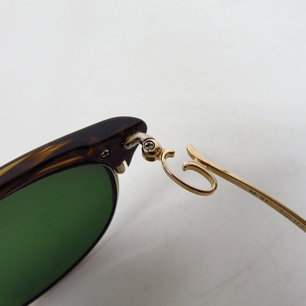 実際に弊社で買取させて頂いた999.9/フォーナインズ ボストン 度入り サングラス/アイウェア M-51の画像 5枚目