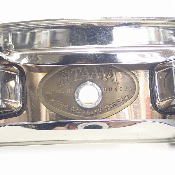 実際に弊社で買取させて頂いた★【ジャンク】TAMA/タマ PB3325N ブロンズシェル ピッコロスネア 14×3.5の画像 1枚目