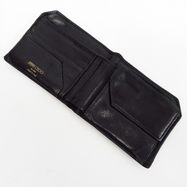 実際に弊社で買取させて頂いたJIMMY CHOO/ジミーチュウ スタースタッズウォレット/二つ折り財布の画像 3枚目