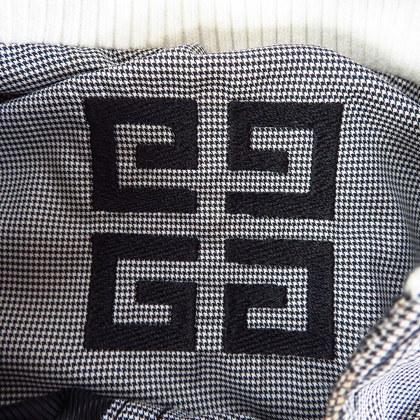 実際に弊社で買取させて頂いたGIVENCHY/ジバンシー ブルゾン ブラック/ホワイト 44の画像 2枚目