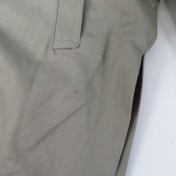 実際に弊社で買取させて頂いた【未使用】FACTOTUM/ファクトタム 19SS タイプライターチンツ加工オーバーコート 01030337 48の画像 5枚目