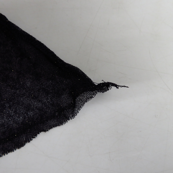 実際に弊社で買取させて頂いたIF SIX WAS NINE/イフ シックス ワズ ナイン WILD HORSE/MINI ラメ カーディガン/0の画像 8枚目