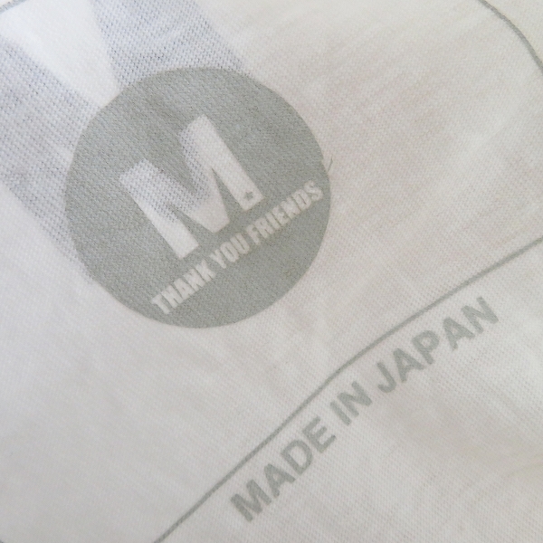 実際に弊社で買取させて頂いたM/エム スター/Thank You Friends/STILL THE BEST プリント ハーフスリーブ/半袖 カットソー/Tシャツ XS 3点セットの画像 2枚目