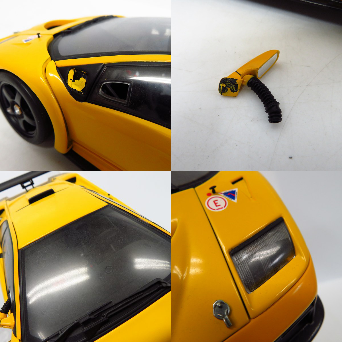 実際に弊社で買取させて頂いた【難有】AUTOart/オートアート  ミニカー Lamborghini/Diablo/ランボルギーニ ディアブロ 1/18 の画像 7枚目