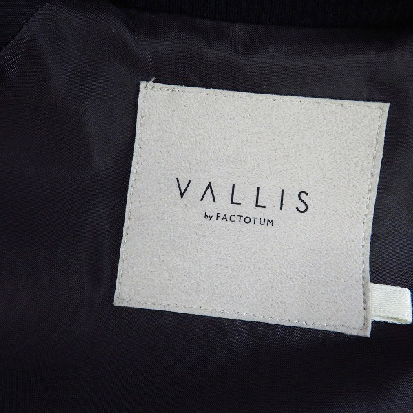 実際に弊社で買取させて頂いたVALLIS by FACTOTUM/ヴァリス バイ ファクトタム ジップアップジャケット 46の画像 2枚目