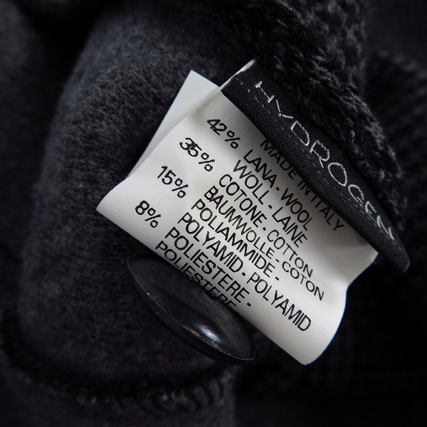 実際に弊社で買取させて頂いたHYDROGEN/ハイドロゲン 10 Anniversary 刺繍 千鳥格子柄 2ボタン ジャケット Size：Sの画像 4枚目