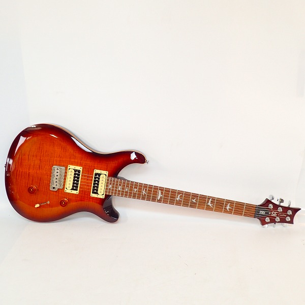 実際に弊社で買取させて頂いた★Paul Reed Smith/ポールリードスミス SE Custom 24 エレキギター ソフトケース付きの画像 1枚目