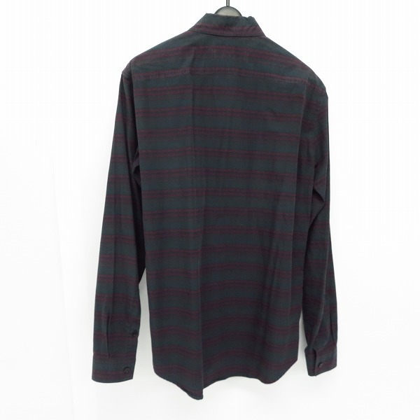 実際に弊社で買取させて頂いたMARNI/マルニ イタリア製 チェック柄 コットン長袖シャツ 46の画像 1枚目