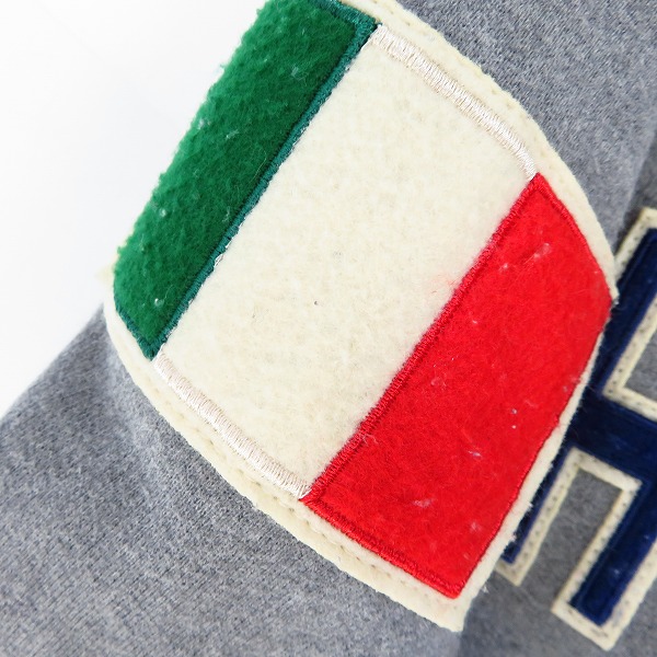 実際に弊社で買取させて頂いたHYDROGEN/ハイドロゲン ロゴ スウェットジップブルゾン/Lの画像 5枚目