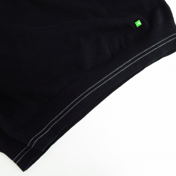 実際に弊社で買取させて頂いたHUGO BOSS/ヒューゴボス ロゴ刺繍/バッジ付き長袖ニット/Sの画像 8枚目