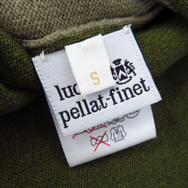 実際に弊社で買取させて頂いたLucien pellat-finet/ルシアンペラフィネ ニット/セーター スカル カモフラ/迷彩柄 Sの画像 2枚目