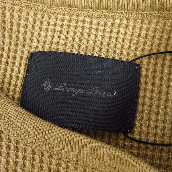 実際に弊社で買取させて頂いた【未使用】Lounge Lizard/ラウンジリザード DUSTY WAFFLE LONG SLEEVE TEE/ロング スリーブ Tシャツ 8759/1の画像 2枚目