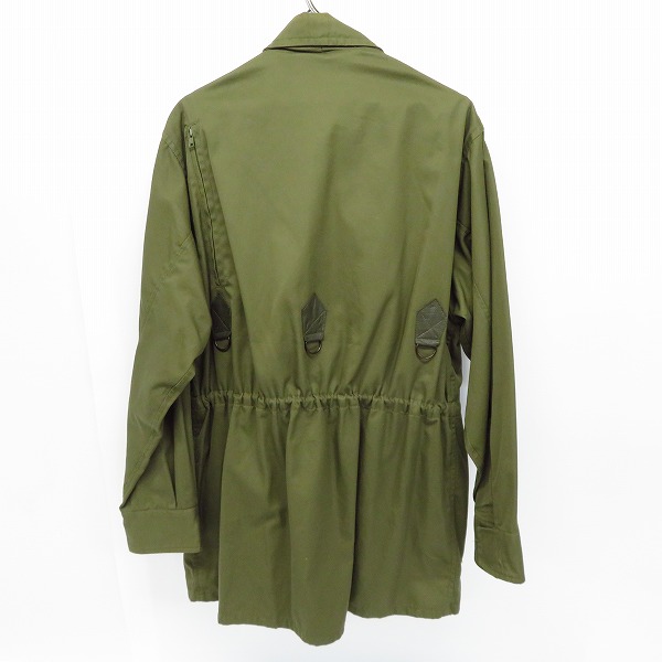 実際に弊社で買取させて頂いたHUNTING WORLD/ハンティングワールド コットン ミリタリージャケット カーキ/42の画像 1枚目