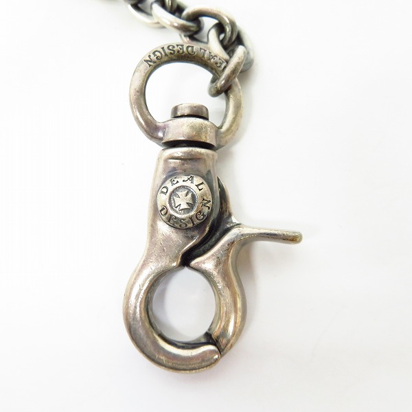 実際に弊社で買取させて頂いたDEAL DESIGN/ディールデザイン スカル ウォレットチェーン の画像 1枚目