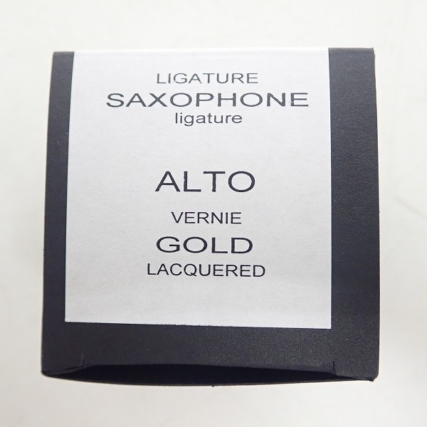 実際に弊社で買取させて頂いたSELMER/セルマー アルトサックス用 リガチャー ゴールドの画像 5枚目