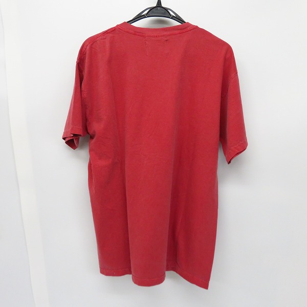 実際に弊社で買取させて頂いた【未使用】Lounge Lizard×M・A・R・S/ラウンジリザード×マーズ ANNIKA&SCOTT プリントTシャツ RED/8777/3（L）の画像 1枚目
