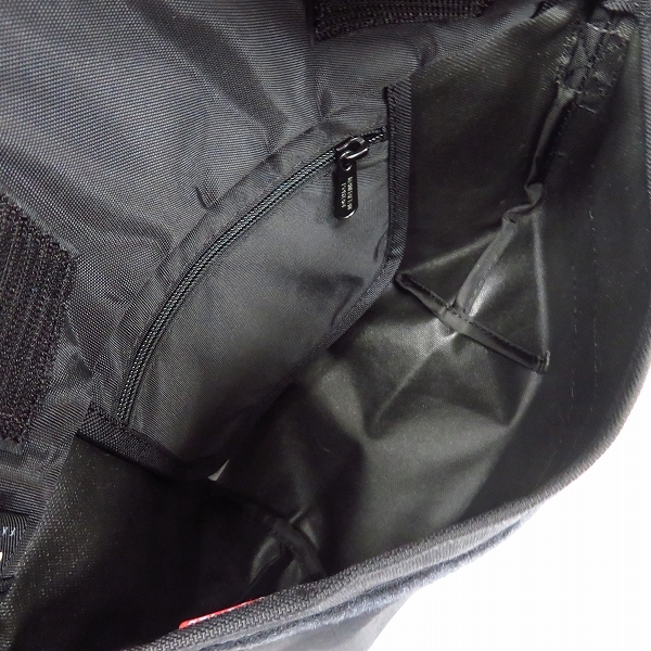 実際に弊社で買取させて頂いた【未使用】Manhattan Portage/マンハッタンポーテージ ナイロン メッセンジャーバッグ ブラックの画像 4枚目