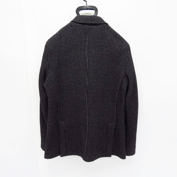 実際に弊社で買取させて頂いたHYDROGEN/ハイドロゲン 10 Anniversary 刺繍 千鳥格子柄 2ボタン ジャケット Size：Sの画像 1枚目