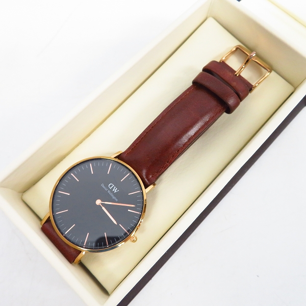 実際に弊社で買取させて頂いたDaniel Wellington/ダニエルウェリントン クラシックブラック セントモーズ 腕時計 DW00100136