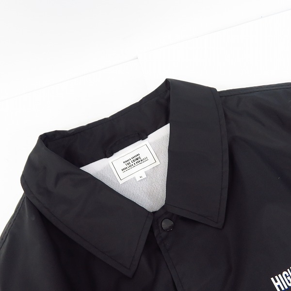 実際に弊社で買取させて頂いたTHE CRIMIE/クライミー ナイロン コーチ ジャケット/XLの画像 4枚目