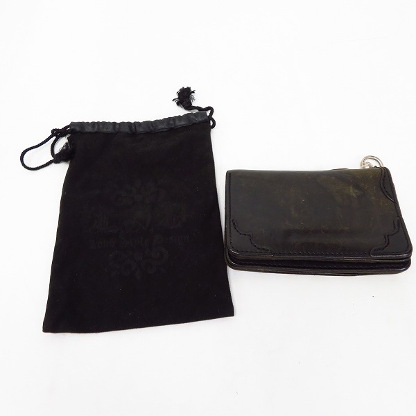 実際に弊社で買取させて頂いたLSD/Loud Style Design/ラウドスタイルデザイン SV925 スターボタン 2つ折り財布の画像 8枚目