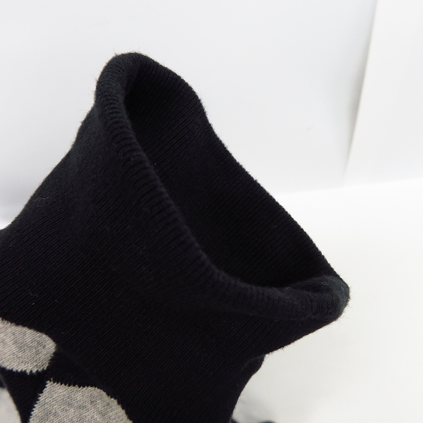 実際に弊社で買取させて頂いたBackChannel/バックチャンネル ジップアップパーカー ダイヤチェック ブラック/グレー Lの画像 6枚目