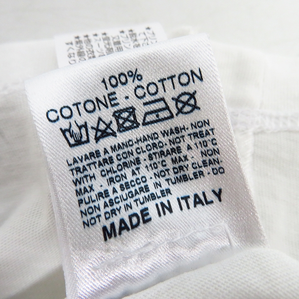 実際に弊社で買取させて頂いたHYDROGEN/ハイドロゲン スカルプリント カットソー Tシャツ Sの画像 3枚目