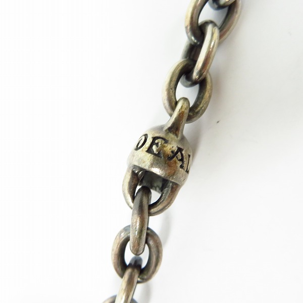 実際に弊社で買取させて頂いたDEAL DESIGN/ディールデザイン スカル ウォレットチェーン の画像 3枚目