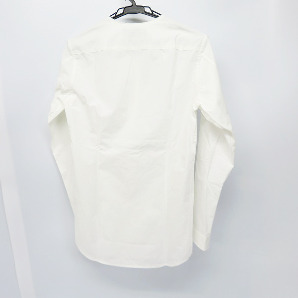 実際に弊社で買取させて頂いた【未使用】Lounge Lizard/ラウンジリザード WASHED DUMP COLLARLESS SHIRTS/ベースボールシャツ 4234/1の画像 1枚目