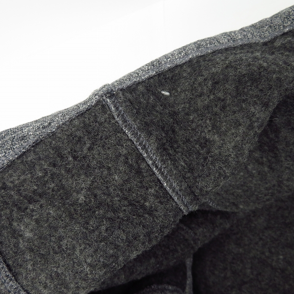 実際に弊社で買取させて頂いたBALMAIN/バルマン ジップアップ ライダースパーカー ダブルジップ グレー W4H J654 C612/Sの画像 6枚目