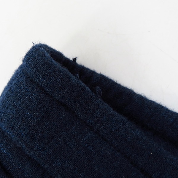 実際に弊社で買取させて頂いたBALMAIN/バルマン スウェット バイカーパンツ ネイビー/Sの画像 7枚目