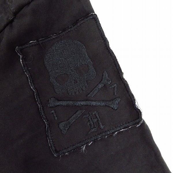 実際に弊社で買取させて頂いたHYDROGEN/ハイドロゲン ワッペン刺繍 カジュアルウエスタンシャツ ブラック/Sの画像 6枚目