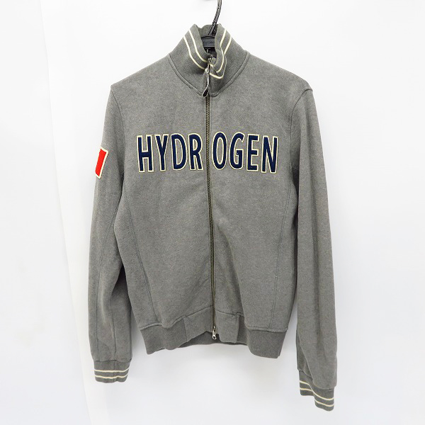 実際に弊社で買取させて頂いたHYDROGEN/ハイドロゲン ロゴ スウェットジップブルゾン/L