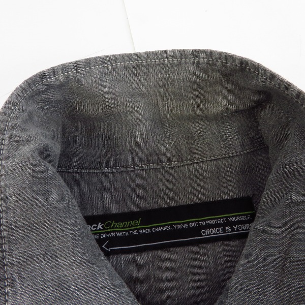 実際に弊社で買取させて頂いたBackChannel/バックチャンネル 半袖　シャツ M/L 4点セットの画像 7枚目