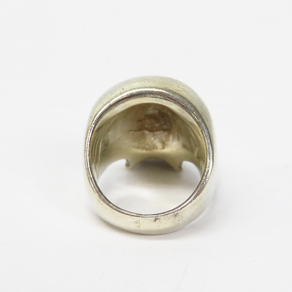 実際に弊社で買取させて頂いたCRAZY PIG/クレイジーピッグ EVIL SKULL/エビル スカルリング 17.5号の画像 3枚目