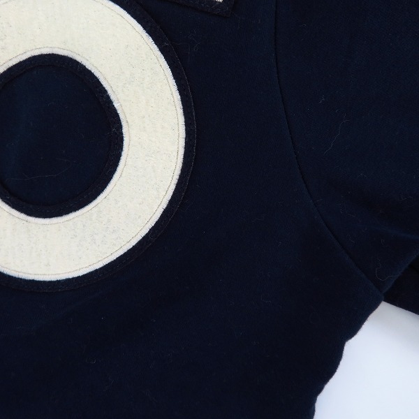 実際に弊社で買取させて頂いたHYDROGEN/ハイドロゲン スウェットジップブルゾン ネイビー/Mの画像 4枚目