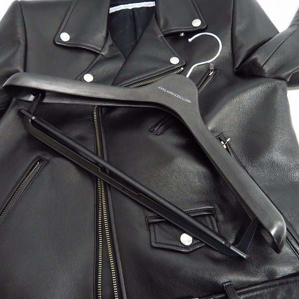 実際に弊社で買取させて頂いたJOHN LAWRENCE SULLIVAN/ジョンローレンスサリバン レザーライダースジャケット JLS-04-01/36の画像 6枚目