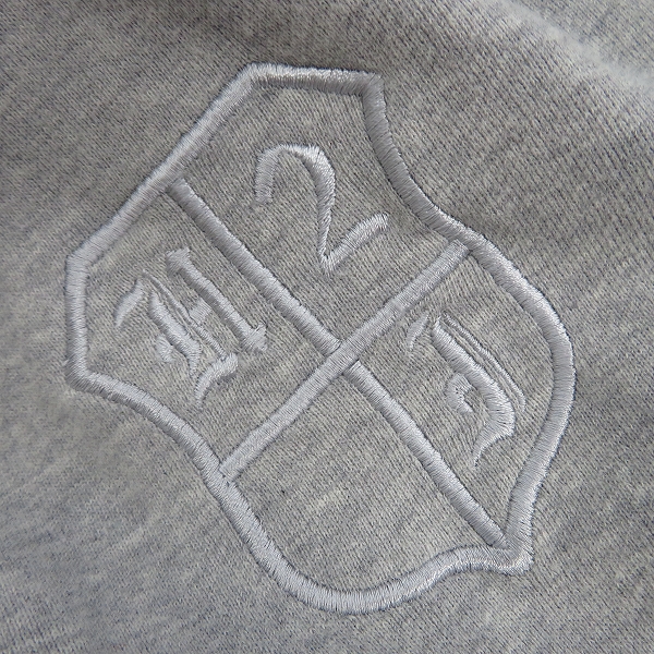 実際に弊社で買取させて頂いた【JPタグ】HYDROGEN/ハイドロゲン 刺繍プリント ダブルジップ パーカー/フーディー Size：Sの画像 3枚目