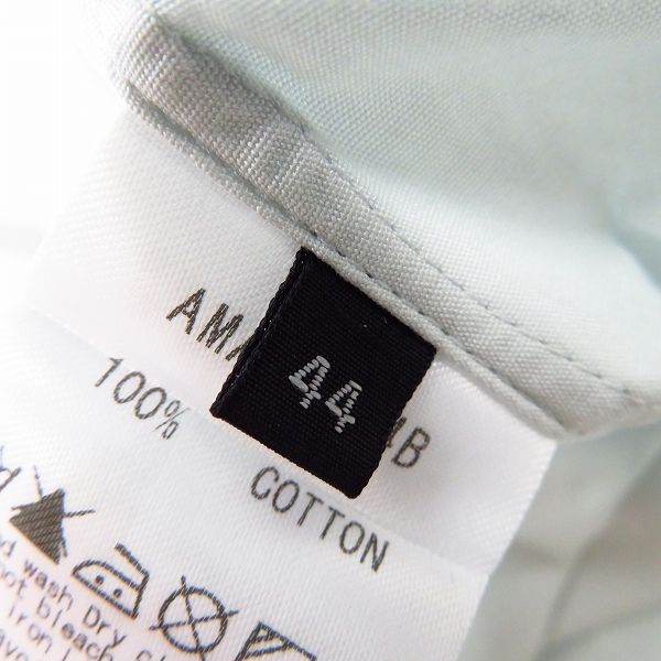 実際に弊社で買取させて頂いたATO/アトウ コットン ドレスシャツ ボタンダウン /44の画像 3枚目