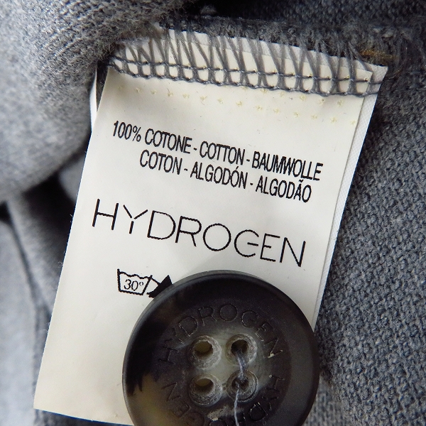 実際に弊社で買取させて頂いたHYDROGEN/ハイドロゲン 2Bジャケット グレー Sの画像 3枚目