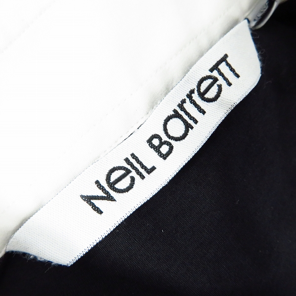 実際に弊社で買取させて頂いたNeil Barrett/ニールバレット 切替長袖ドレスシャツ/39の画像 2枚目
