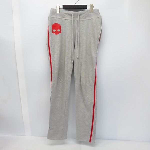 実際に弊社で買取させて頂いたHYDROGEN/ハイドロゲン 赤ライン スカル スウェット パンツ/S