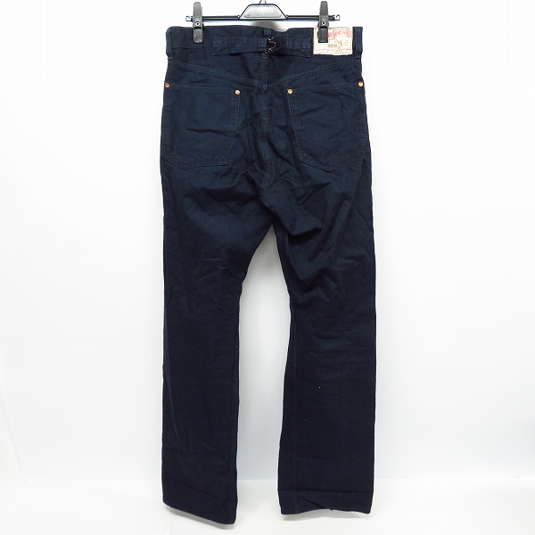 実際に弊社で買取させて頂いたSUGAR CANE/シュガーケーン ヒッコリーパンツ 473 SC41473/W30L34の画像 1枚目