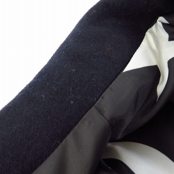 実際に弊社で買取させて頂いたuniform experiment/ユニフォームエクスペリメント LIGHT FLANNEL WOOL 3 BUTTON PADDED JACKET UE-156037/2の画像 5枚目