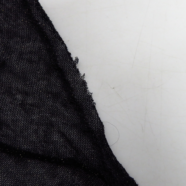 実際に弊社で買取させて頂いたIF SIX WAS NINE/イフ シックス ワズ ナイン WILD HORSE/MINI ラメ カーディガン/0の画像 7枚目