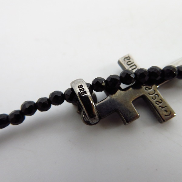 実際に弊社で買取させて頂いたCrescent Luna/クレセントルナ MAXIMO オニキス ネックレスの画像 5枚目